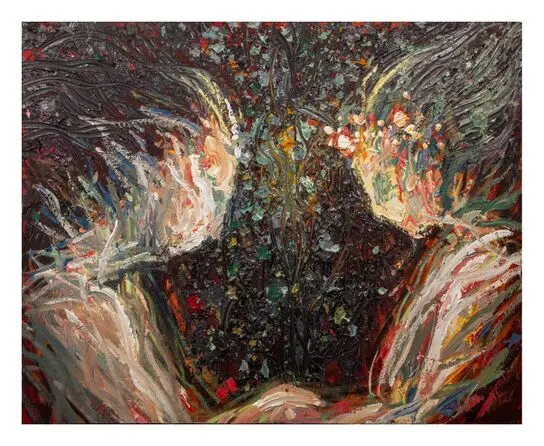 Alireza Asanloo, Sadegh Hedayat in Mojdeh Art Gallery