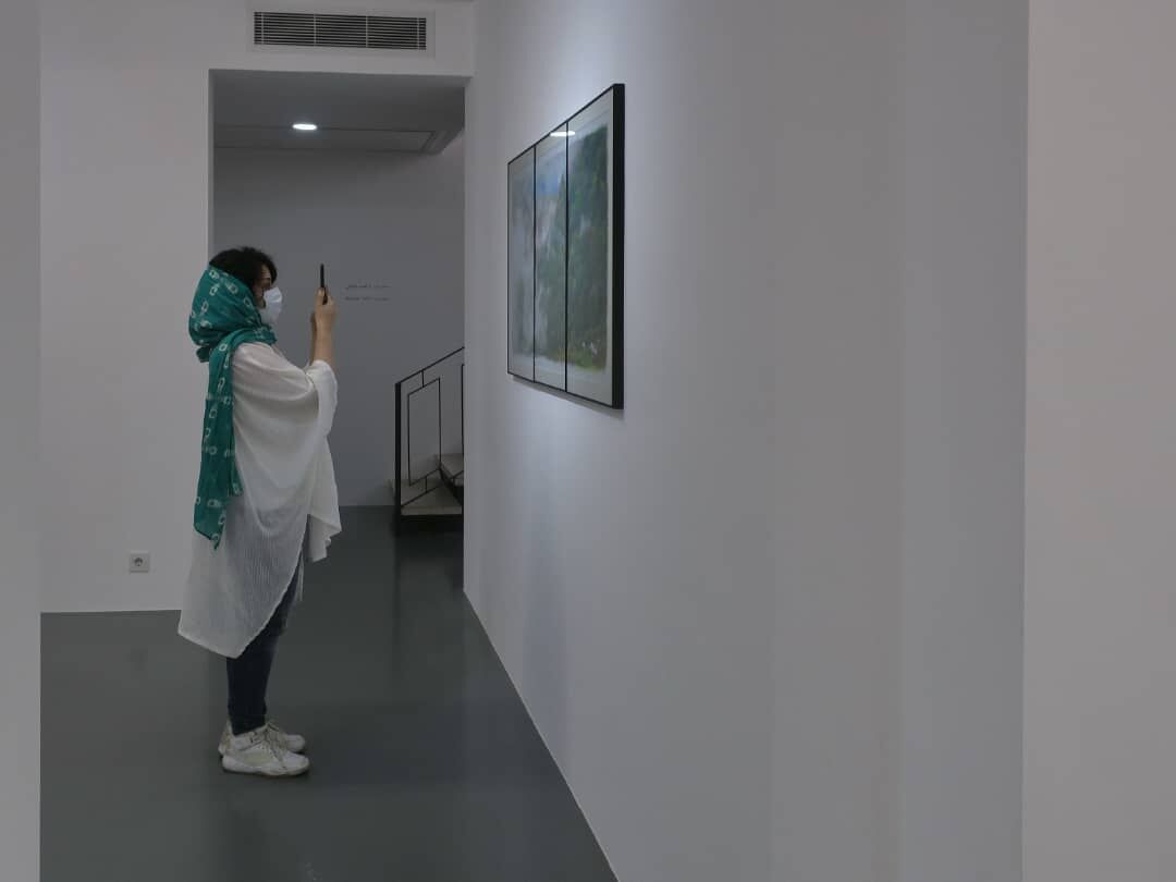 نقاشی های ابراهیم حقیقی در گالری اعتماد