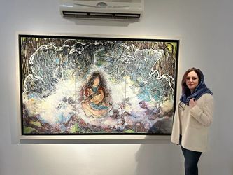 "The Guardian of Treasure" exhibition by Bita Vakili at Nian Art Gallery