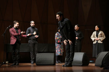 اجرای گروه آوازی تهران در جشنواره موسیقی فجر