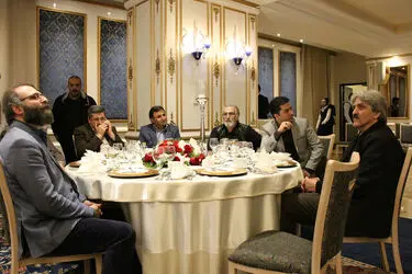 رونمایی از لباس‌های ارکستر ملی ایران و ارکستر سمفونیک تهران در جام جهانی در هتل اسپیناس پالاس
