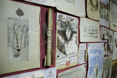 آثار چیدمان دهمین جشنواره تجسمی فجر در موسسه فرهنگی هنری صبا