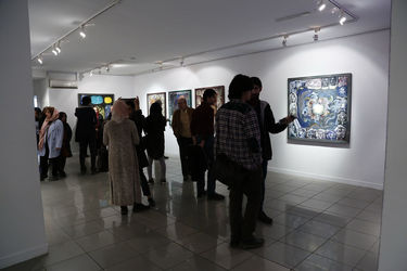 افتتاحیه نمایشگاه نقاشی های ترانه صادقیان در گالری ویستا