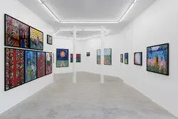 Parisian gallery hangs paintings by Iranian artist Mostafa Sarabi 