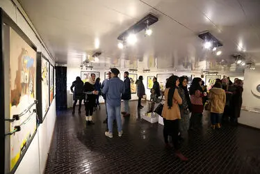 نمایشگاه نقاشی علی‌رضا پویا در گالری سیحون