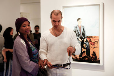 نمایشگاه مجموعه آثار کامبیز درم بخش با عنوان "سورپرایز" در گالری ویستا