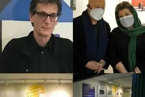 Photos of Mohammad Ehsaei in Atelier Visit by Behzad Hatam 