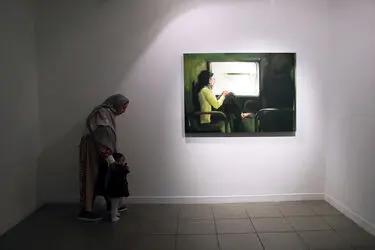 نمایشگاه نقاشی شیرین شاهین‌راد در گالری ویستا