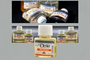 Vesta Oil painting's medium