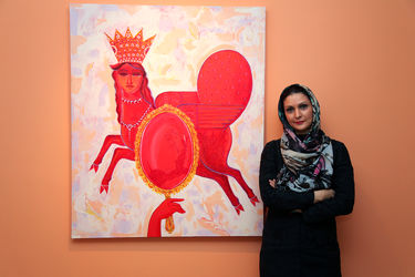 نمایشگاه نقاشی‌ و ویدئوهای ستاره حسینی در گالری ویستا