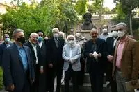 گشایش گالری موزه حسین محجوبی در باغ نگارستان در زاد روز ۹۱ سالگی/ از درختان سپهری تا درختان محجوبی