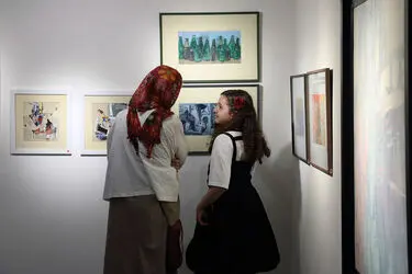 نمایشگاه ازدحام در گالری مژده