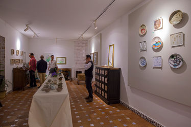 نمایشگاه آثار نقاشی و سرامیک چیبا میاماتو در خانه سرامیک فرزانه