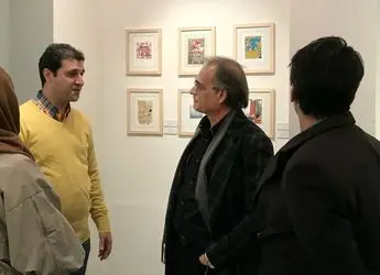 نمایشگاه آثار هفتمین سالانه تبادل چاپ دستی در گالری لاله