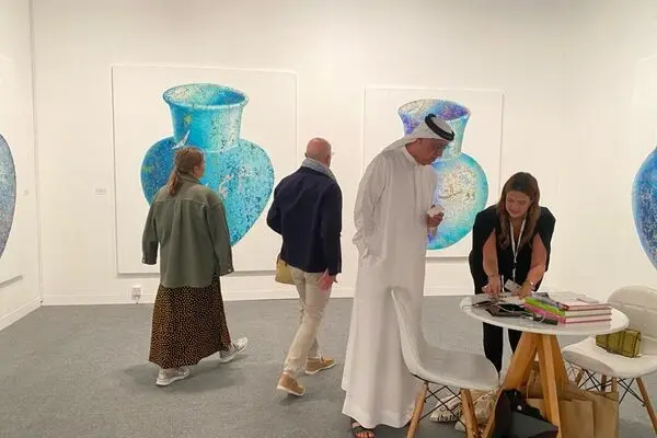 Third Line Gallery with Farhad Moshiri at Abu Dhabi Art| photo