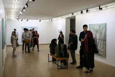 نمایشگاه آثار مقداد لرپور درگالری زیرزمین دستان
