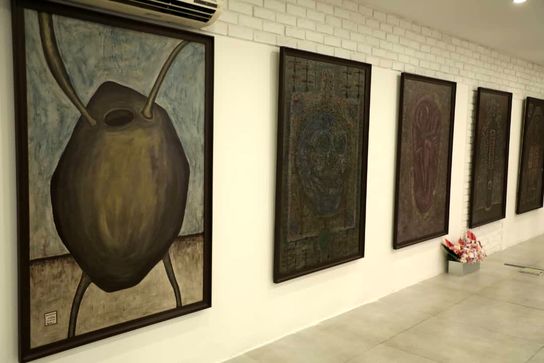 محمد محمدزاده در گالری ماهر