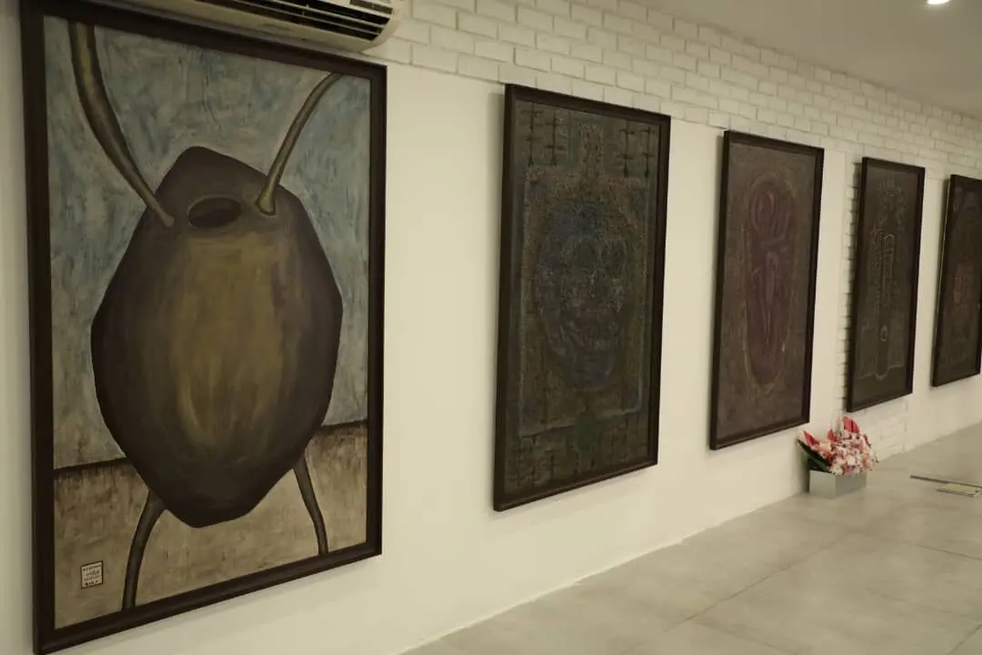 محمد محمدزاده در گالری ماهر