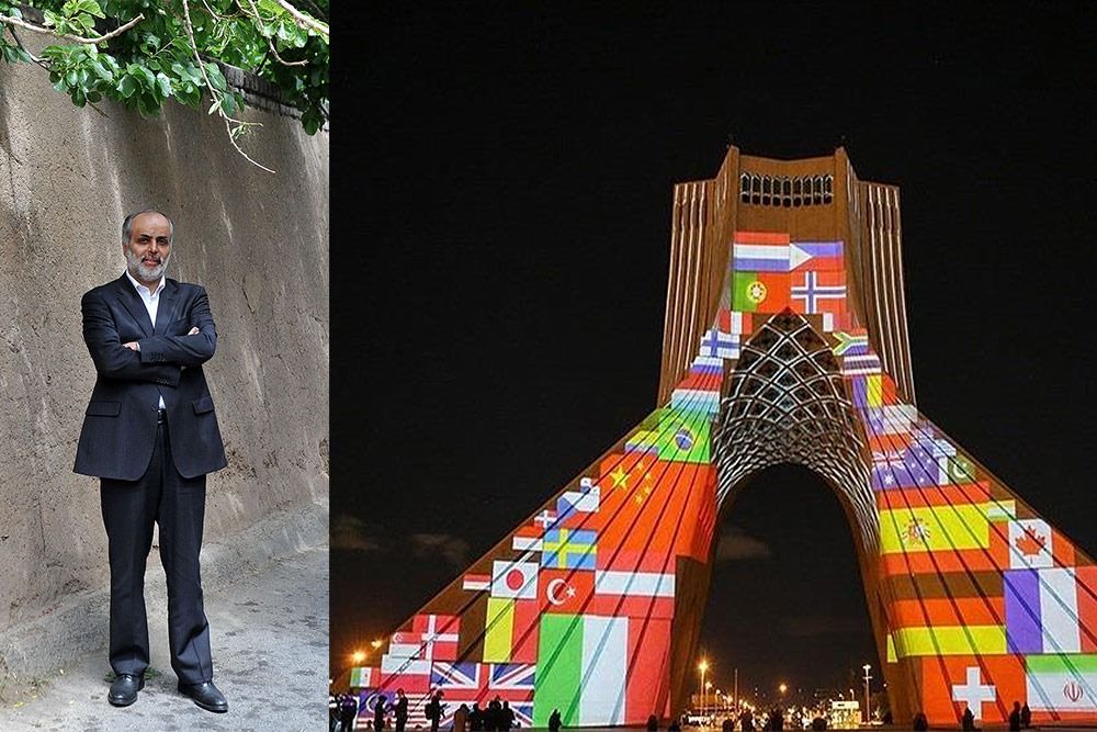 Azadi Tower, Ambassador of Iranian Culture in the Corona Days/ Mahdi Afzali's explanation