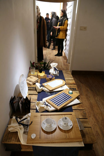 افتتاحیه نمایشگاه بیژن شافعی در گالری زمان هنر