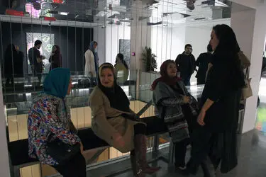 نمایشگاه نقاشی‌های نیلوفر جمشیدپور در گالری ثالث