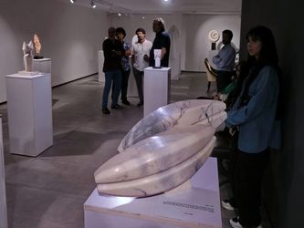 فستیوال ملی طراحی سنگ ایران در نگارخانه سهراب « بیا ز سنگ‌  بپرسیم»