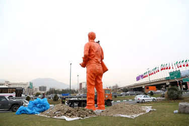 برگزاری رویداد هنری بهارستان در شهر تهران -3