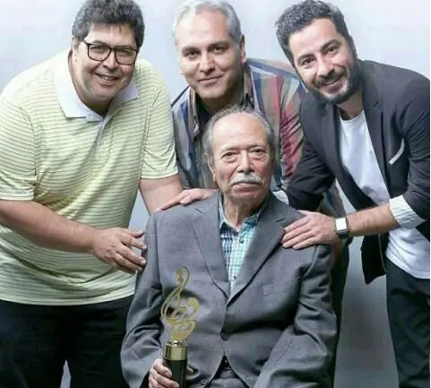 نوید محمدزاده و علی نصیریان در "مسخره باز"!