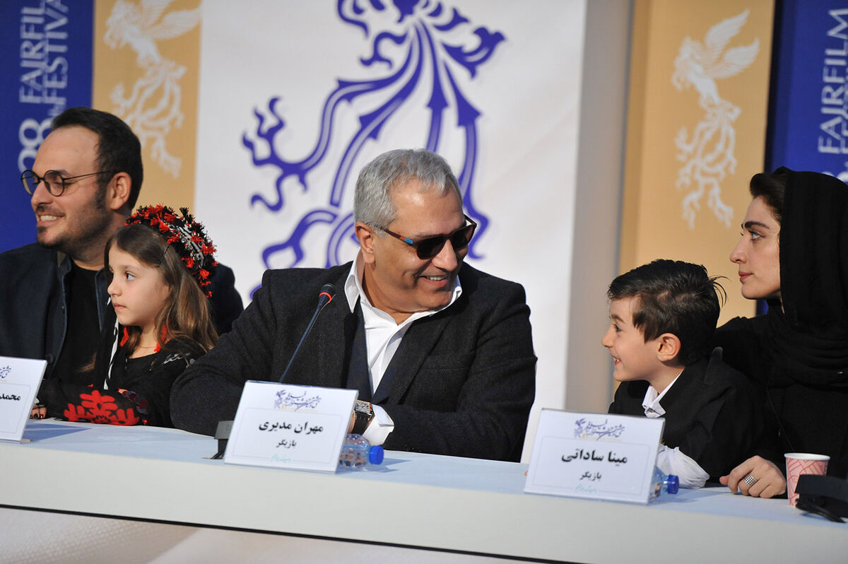 نشست خبری فیلم درخت گردو در چهارمین روز سی و هشتمین جشنواره فیلم فجر در پردیس ملت