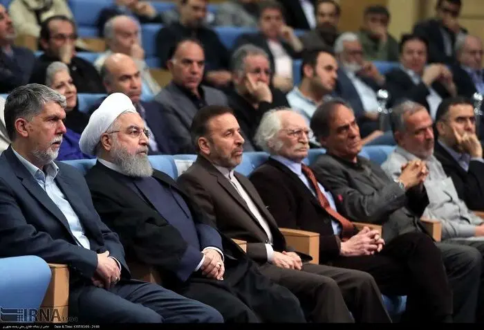 ببینید: ستاره‌های سینما در ضیافت افطاری حسن روحانی