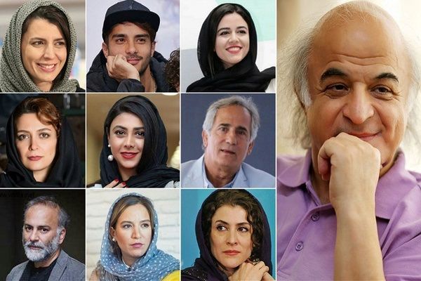 از پاپاراتزی‌های تقلبی تا کلاه‌گیس لیلا حاتمی / فریدون جیرانی از "نهنگ آبی" می‌گوید