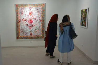 نمایشگاه نقاشی‌های نیوشا نیوژپور در گالری دید
