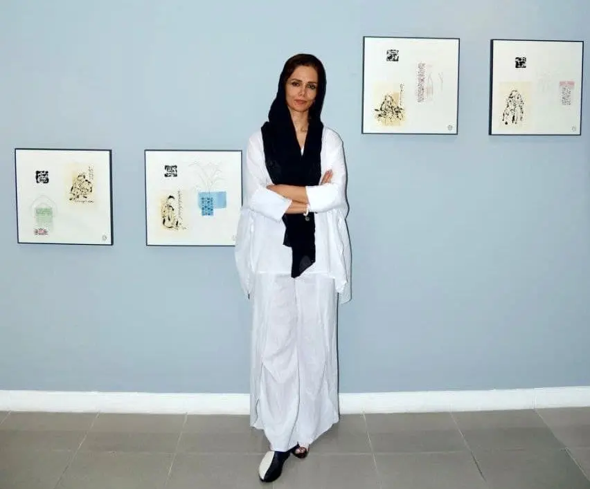 فرناز نیکوخواه درونی‌ترین احساس زنان را به تصویر کشید/ روایت خانم نقاش از مرقعات