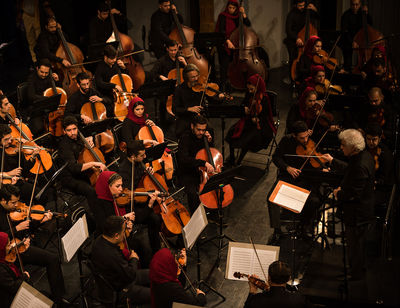 Tehran Symphony Orchestra Performs with Guest Conductor Loris Tjeknavorian