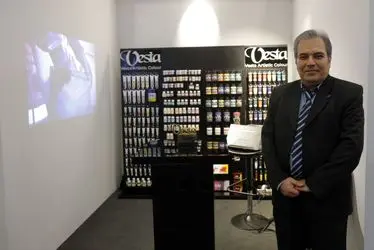 Vesta Color at the first Tehran Art Fair