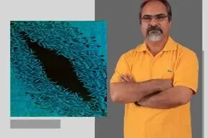 Ali Shirazi's Special Blue in Tehran Auction