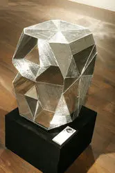 نمایشگاه آثار آینه‌کاری بابک سلیمانی در گالری آرت هاب آریانا