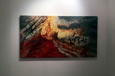 نمایشگاه نقاشی آتش شاه کرمی در گالری ویستا