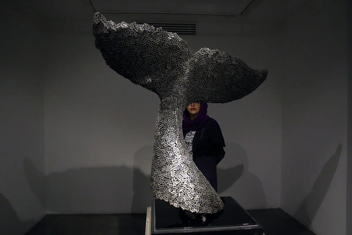 نمایشگاه مجسمه مجید حسنی در گالری شیرین