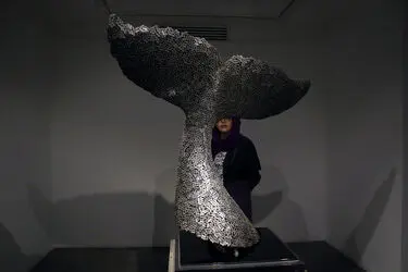 نمایشگاه مجسمه مجید حسنی در گالری شیرین