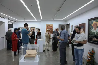 نمایشگاه گروهی" 80 سال جواد مجابی از نگاه هنرمندان "در گالری ثالث