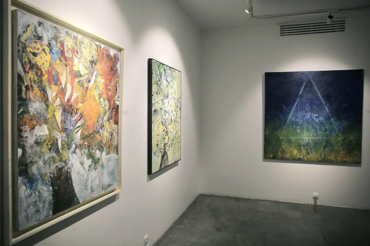Pooneh Jafari Nejad Painting Show in Shirin Gallery