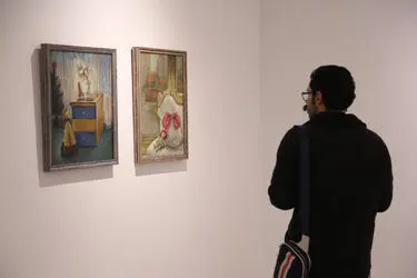 افتتاحیه نمایشگاه نقاشی‌های سوسن اتحاد در گالری هپتا