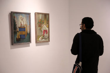 افتتاحیه نمایشگاه نقاشی‌های سوسن اتحاد در گالری هپتا