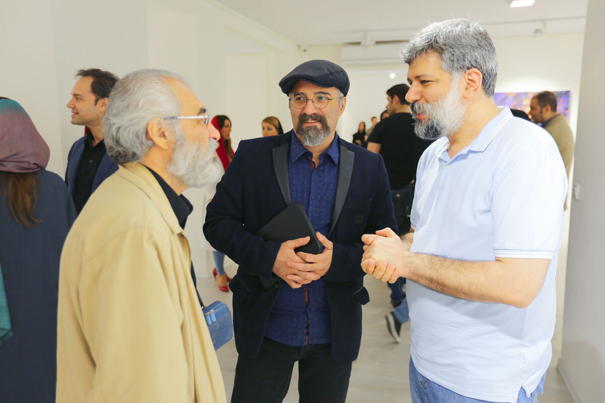 نمایشگاه نقاشی های نیلوفر قادری نژاد در گالری ساربان