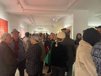 نمایشگاه نقاشی‌های داور یوسفی در گالری شیرین