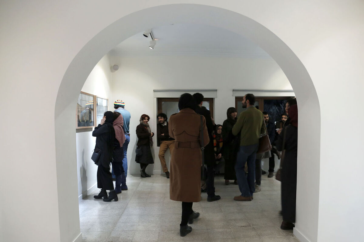 نمایشگاه گروهی نقاشی‌های هنرمندان جوان در گالری اثر