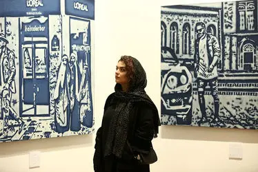 نمایشگاه نقاشی مهرناز توکلی در آرت‌سنتر باغ