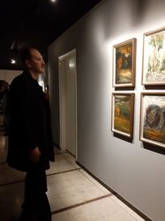 نمایشگاه آثار ابراهیم اکبری گرَز در گالری ایده