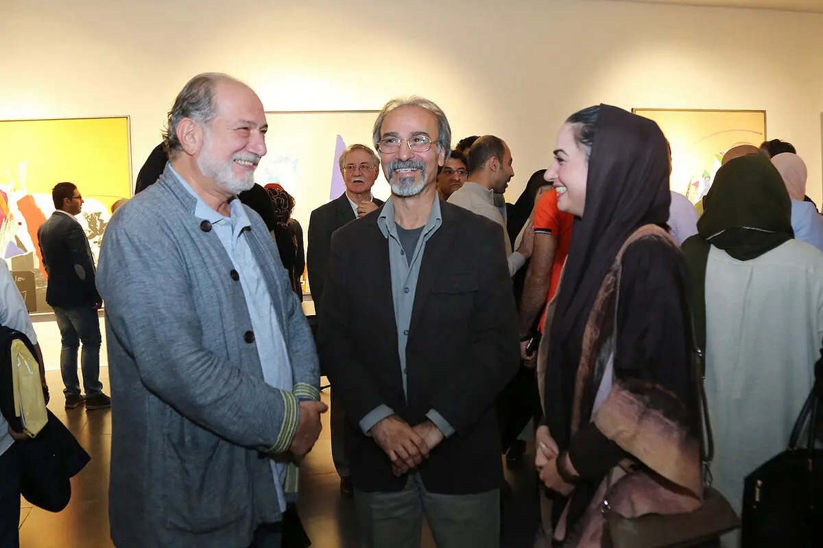 افتتاح نمایشگاه نقاشی‌های نصرت الله مسلمیان در گالری ایرانشهر